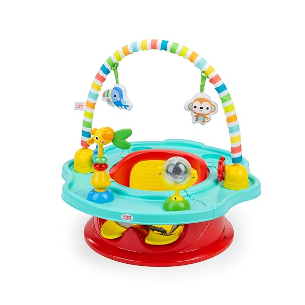 3-in-1 SuperSeat Playful Paradise, Aktivitätssitz mit Spielzeug, Snack-Tablett, Sitzerhöhu