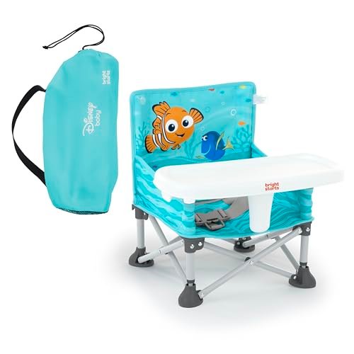 Disney Findet Nemo Pop ’N Sit Tragbare Sitzerhöhung, für drinnen und draußen, Bodensitz mi