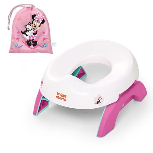 Disney Minnie Maus 2-in-1 Reisetöpfchen von Bright Starts mit Tragetasche