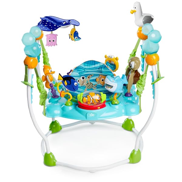 Findet Nemo Spring- und Spielcenter mit Spielstation mit Lichtern und Musik, 13 Aktivität 