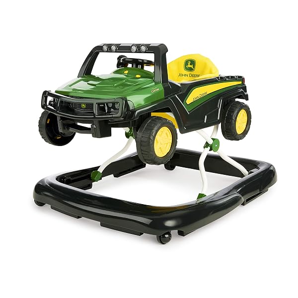 John Deere Gator Ways to Play 4 in 1 Lauflernhilfe, höhenverstellbar, zusammenklappbar, fü