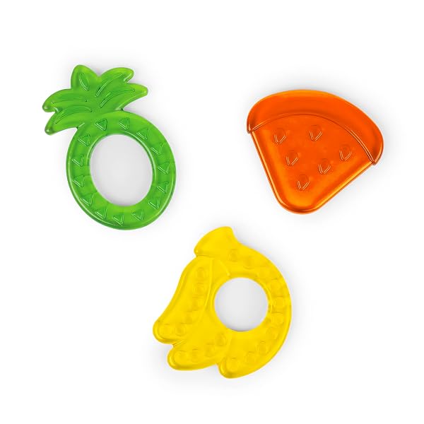 Juicy Chews, 3 BPA-freie Beißringe, für alle Babys ab 3 Monaten