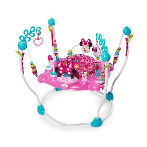 Minnie Maus Peekaboo, Spring- und Spielcenter mit Spielstation mit Lichtern und Musik, 12 