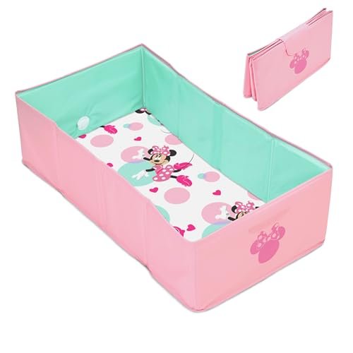Minnie Mouse TuckAway Reisebadewanne, wandelt Dusche in Badewanne um, faltbar zur Aufbewah