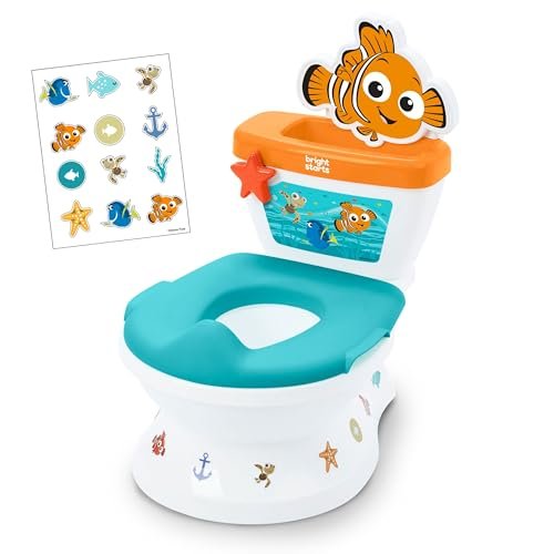 My Size Töpfchen 2-in-1 System Disney Baby Findet Nemo, realistische Spülgeräusche und Jub