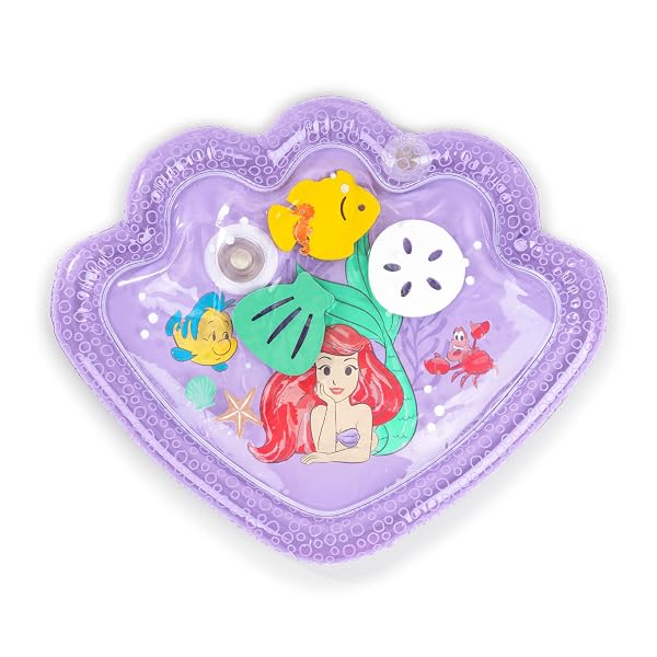 Prinzessin Ariel Bauchzeit Wasser Matte, Die kleine Meerjungfrau Meeresschätze, Lila, Baby