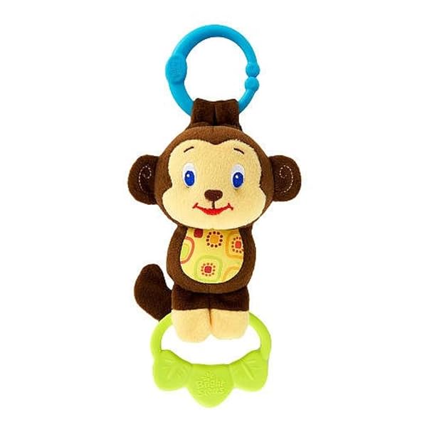 Pull & Shake Activity Toy with Pull String, Stuffed Animal for Baby, Newborn and up