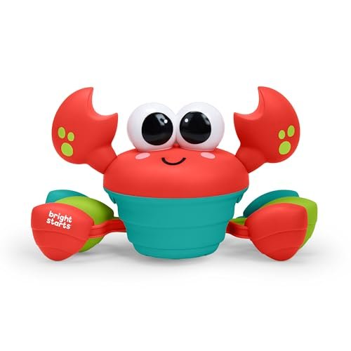 Rockin’ Crawling Crab, Krabbe Baby Spielzeug, Interaktives Krabbelspielzeug mit Musik & Ta