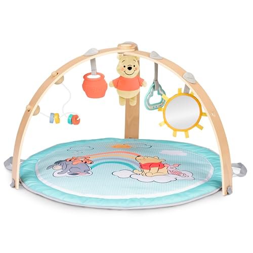 Winnie Puuh Hunny Hangout Activity Gym von Bright Starts, Spielbogen mit Bauchlage‑Kissen 