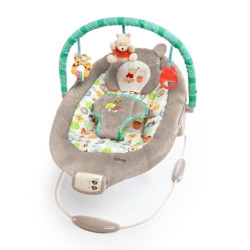 Winnie the Pooh Babywippe Babyschaukel mit Vibrationen, Automatischer Ausschaltfunktion, M